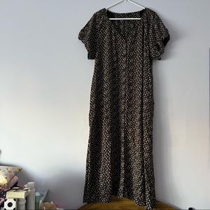 Madewell Bubblesleeve Buttonfront Midi 
